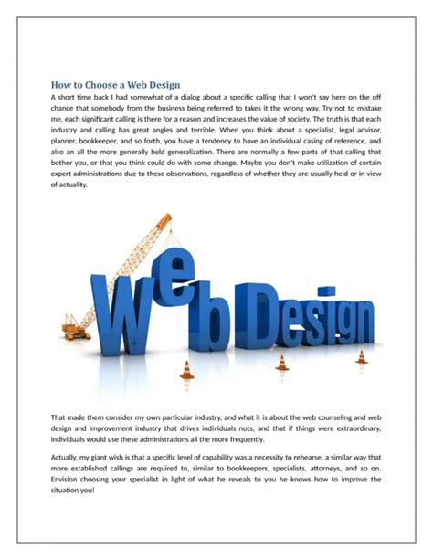 Ppt How To Choose Best Web Design In Mississauga Powerpoint