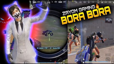 Bora Bora 4 Fingers Gyroscope IPhone 14 Pro Max BGMI PUBG