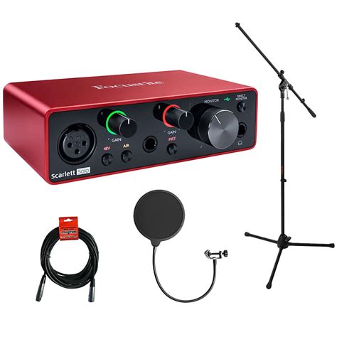 Focusrite Scarlett Solo 4rd Gen 2-In, 2-Out USB Audio | Reverb