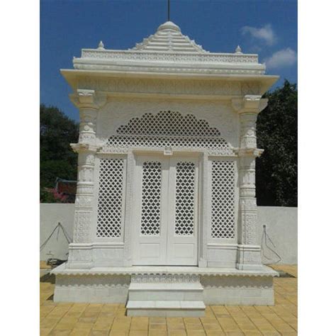 Stone White Carving Marble Temple Rb Marble And Granites Ahmedabad