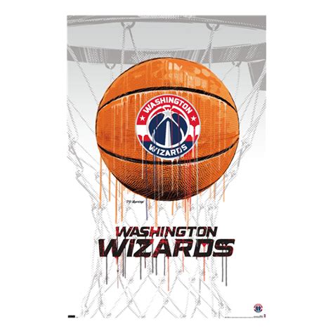 Trends International Nba Washington Wizards Drip Basketball 2021 Poster