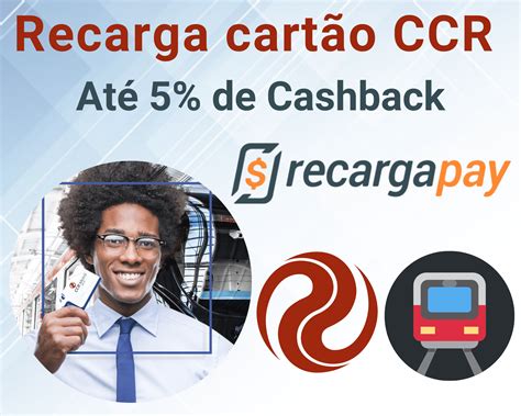 Como recarregar cartão CCR Metrô RecargaPay Até 5 de Cashback