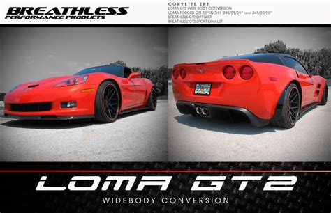 Loma Motorsports Chevrolet Corvette Gt2 Widebody Conversion 2005 2012