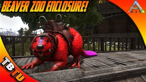 Ark: Survival Mutation Zoo E12 - CASTOROIDES ZOO ENCLOSURE! ARK BEAVER ...