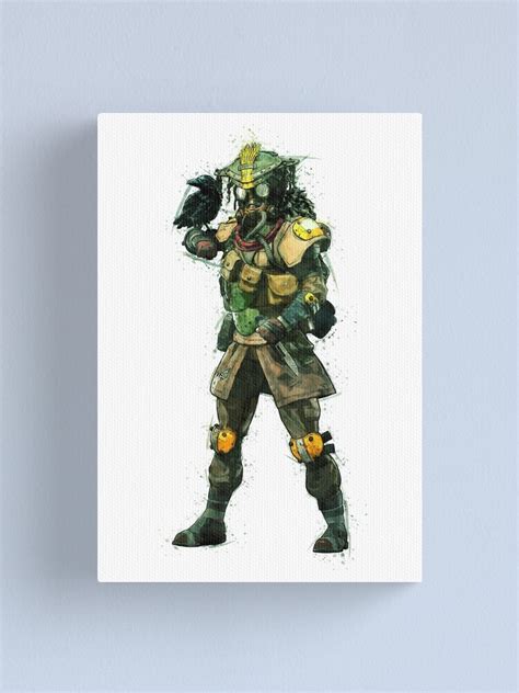 Apex Legends Bloodhound Watercolor Art Painting Canvas Print For