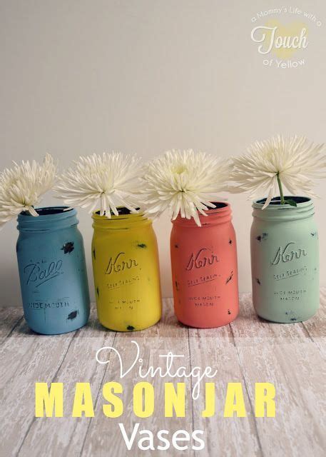 DIY Mason Jar Makeovers for a Vibrant Spring - Inspiring Ideas