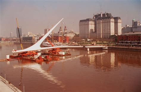 Puerto Madero El Puente De La Mujer Ya Luce Su Renovada Cara