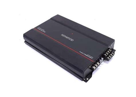 Kenwood Amplifier 4-Channel 1000w KAC PS804EX Bridgeable with Bass ...