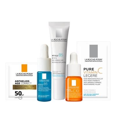 Набір La Roche-Posay дерматологічний догляд для відновлення та сяяння ...