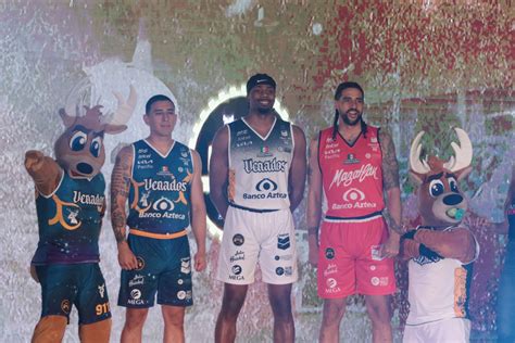 Tres nuevos jerseys presentó Venados Basketballa rumbo al Cibacopa