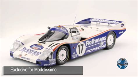 Modelissimo Norev Porsche 962 C Winner Le Mans 1987 YouTube