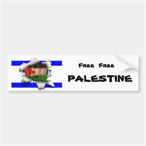 Free Free Palestine Bumper Sticker | Zazzle