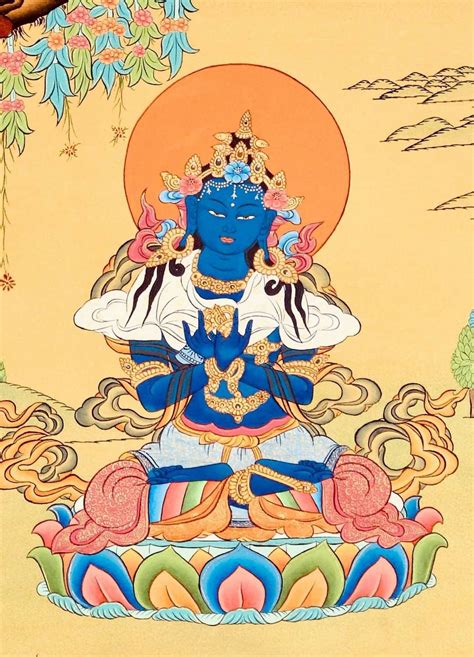 Tibetan Buddhism Buddhist Art Tibet Art Green Tara Godess Disney