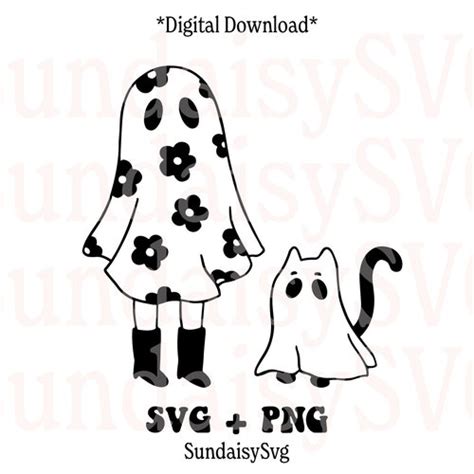 Spooky Season Svg Cute Halloween Svg Hot Ghoul Svg Retro Etsy