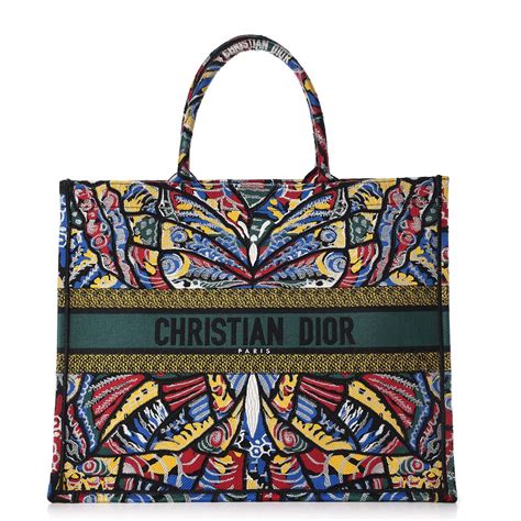 Dior Book Tote Bag In Embroidered Canvas Prices Iucn Water