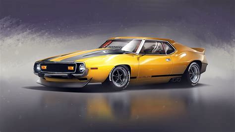 Classic 1974 AMC Javelin AMX