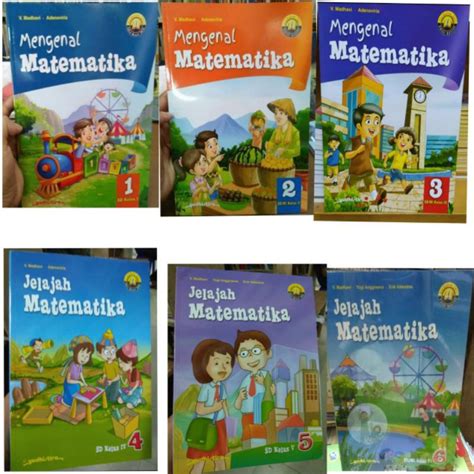 Jual Buku Mengenal Jelajah Matematika SD Kelas 1 2 3 4 5 6 Kurikulum