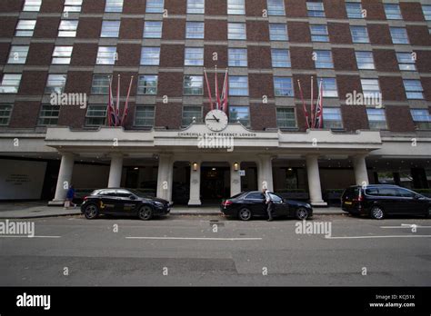 Churchill Hyatt regency London Hotel Stock Photo - Alamy