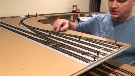 Model Railroad Train Signaling System Part 2 Yard Exit Youtube