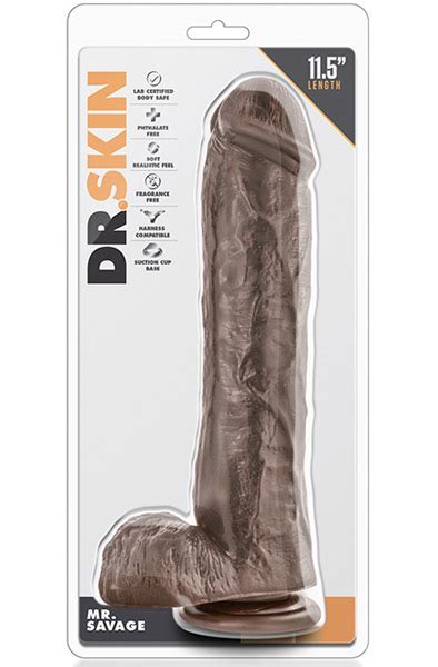 Dr Skin Mr Savage Dildo 29 Cm Woo Me