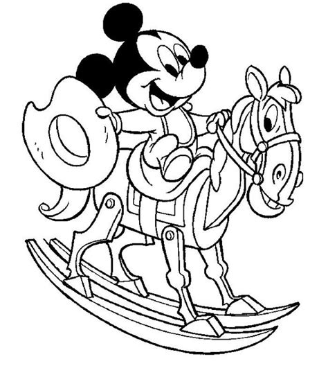 Coloriage Mickey B B S Amuse Dessin Gratuit Imprimer