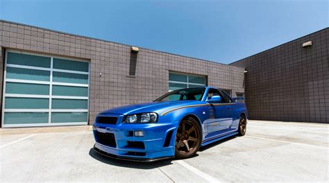 This Nissan Skyline R34 GT R V SPEC II Driven By Paul Walker Just Sold