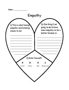 Free Printable Empathy Worksheets