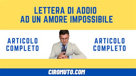 Lettera Di Addio Ad Un Amore Impossibile Ecco Cosa Scrivere