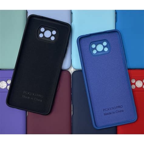 Capa Capinha Silicone Aveludada Xiaomi Poco X3 Poco X3 Pro Poco X3