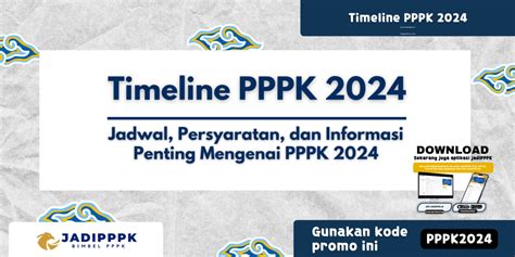 Timeline PPPK 2024 - Jadwal, Persyaratan, dan Informasi Penting Menge..