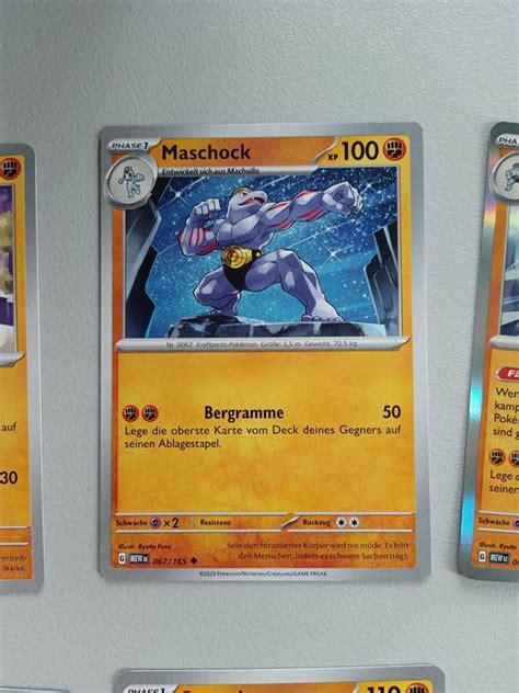 Maschock DEUTSCH Pokemon 151 Mew Kaufen Auf Ricardo