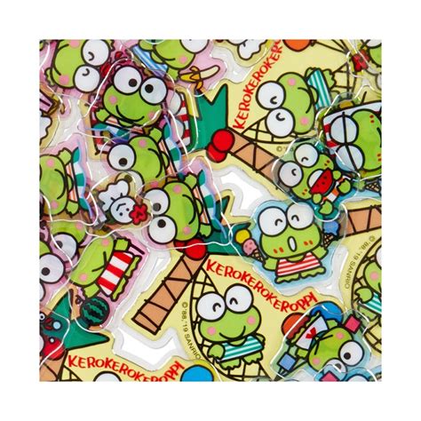 Summer T-Shirt Keroppi Stickers Sack - Kawaii Panda - Making Life Cuter