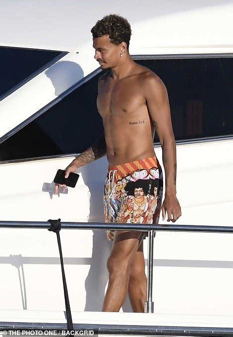 Ruby Mae Shows Off Her Toned Abs In A White Bikini Top While Out With Beau Dele Alli In Mykonos