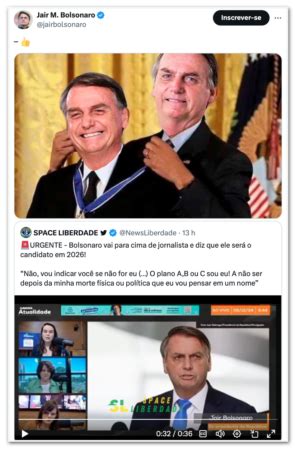 Bolsonaro Diz Ser Plano A B E C Para Elei O De