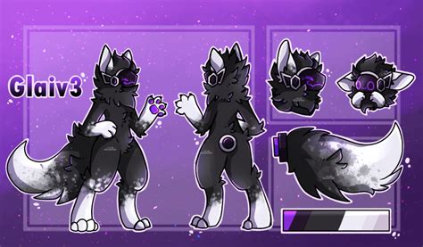 Finished Detailed Ref Sheet Commission ^ : r/protogen