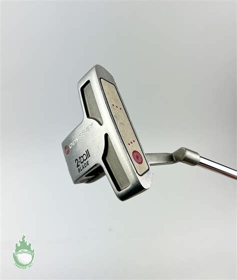 Used Right Handed Odyssey White Hot 2 Ball Blade 33 Putter Steel Golf Club SwingPoint Golf