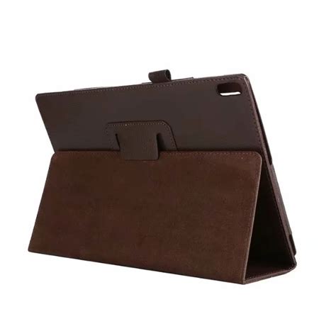 Funda De Piel Sint Tica Para Tableta Cubierta Con Tapa Para Lenovo Tab