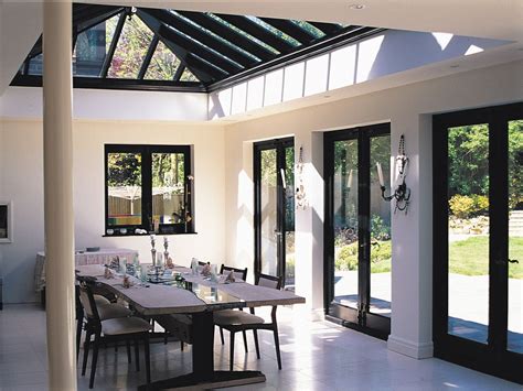 Stunning Use Of Black On A Roof Lantern And Joinery Roof Lantern