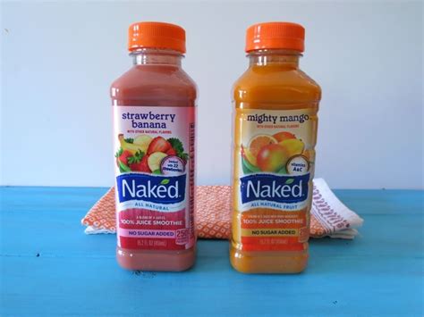 Naked Juice All Natural Smoothies PB P Design
