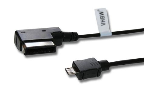 Vhbw C Ble De Connection Ami Pour Micro Usb Avec Syst Me Mmi Compatible