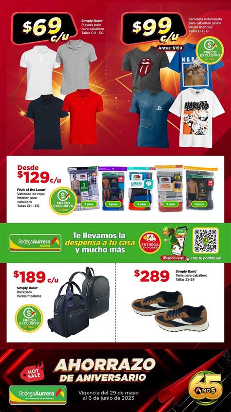 Folleto Bodega Aurrerá Hot Sale ofertas al de junio