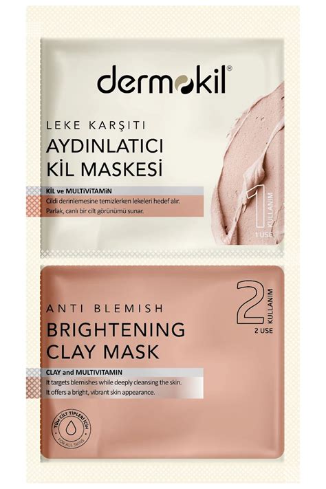 Dermokil Leke Karşıtı Aydınlatıcı Maske 2 7 5 ml 267352 17 99 TL