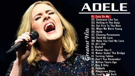 Adele Songs 2023 Best Of Adele Greatest Hits Full Album 2023 Youtube