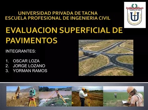 Evaluaci N Superficial De Pavimentos Ppt