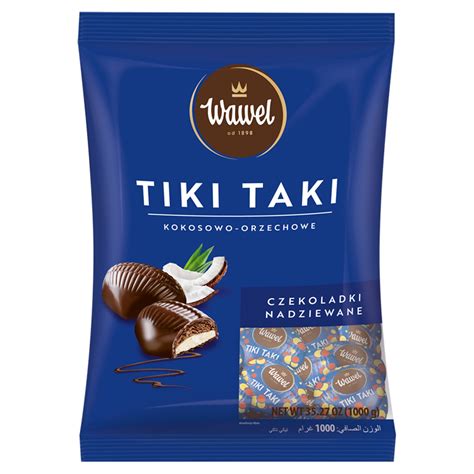 Cukierki Tiki Taki Czekoladki Kokosowo Orzechowe Wawel Kg