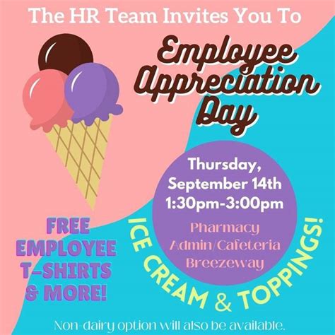 Employee Appreciation Day 2024 Flyer Ideas Kasey Consuelo