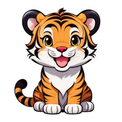 Tiger Cartoon PNGs for Free Download