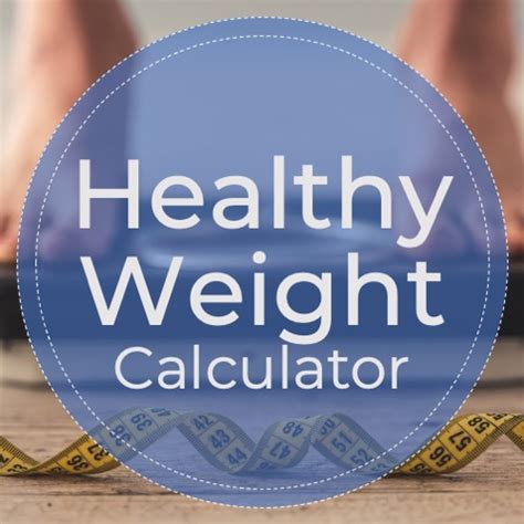 Healthy Weight Calculator - Fit After 50