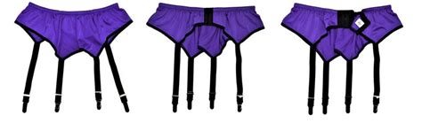 Premier Lingerie Purple 4 Strap Lycra Panel Etsy