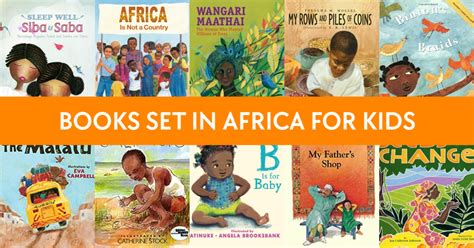 Books Set in Africa for Kids - Learn in Color